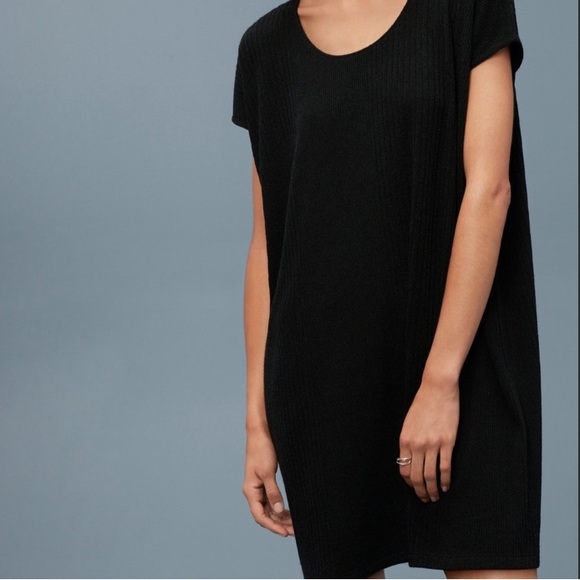 Aritzia Wilfred Free Lorelei Dress in black - Picture 2 of 12